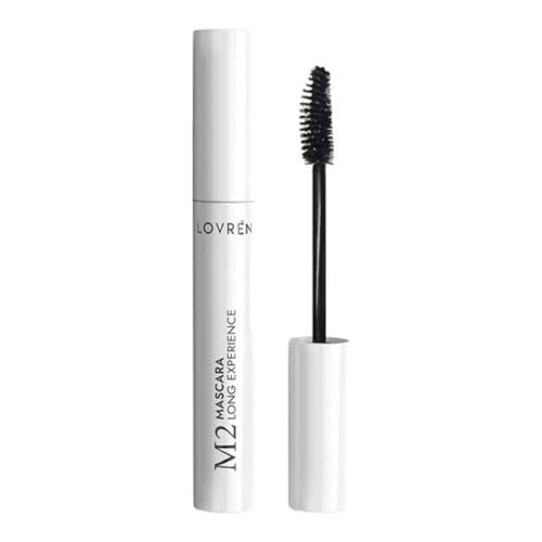 Lovren Mascara M2 Long Experience, langhaltend, nickel- und arabenenfrei, dermatologisch phthalatologisch getestet, wasserfest, schmutzabweisend, schwarz, 10 ml