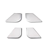 Compatible for Trumpchi -GAC GS3 2024 Car Styling Inner Door Bowl Frame Sticker Stainless Steel Sound System Spearker Cover Auto Accessories(Silver)