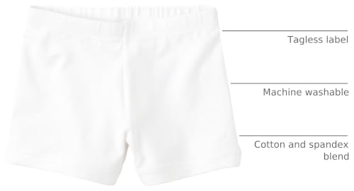 Image of The Children's Place girls Basic Cartwheel Short Leggings