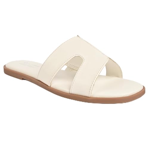 Image of Call It Spring Women's White Flat sandals