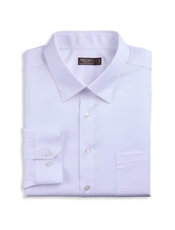 Oak Hill Stretch Pinpoint Dress Shirt
