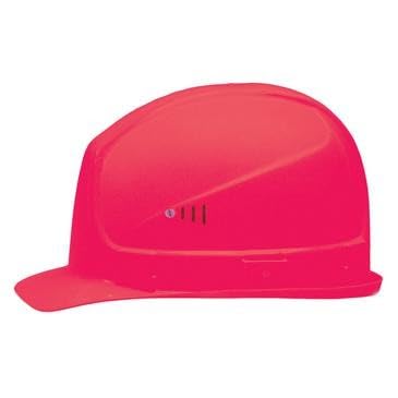 Uvex Schutzhelm 9750 super boss aus Polyethylen, Farbe: rot