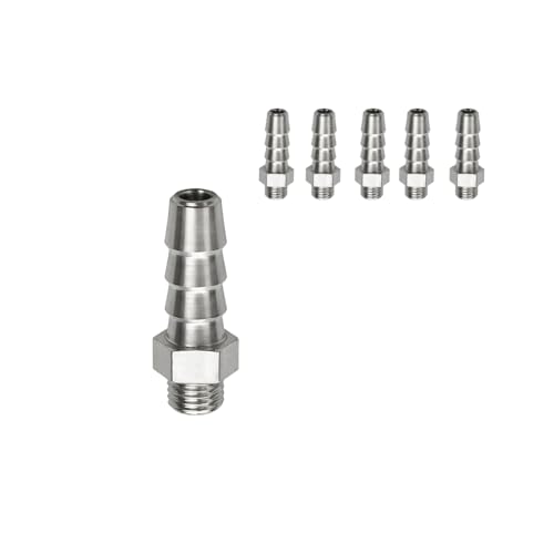 Image of Dental Chair Parts - Brass Hex Nipple 4MM Size (Pack of 5) | Superior Quality, Compact Design, Long Service Life