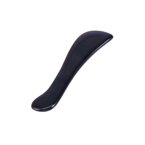 YOSADIER Tabla De Masaje Tradicional Chino Gua Sha De Cuerno De Búfalo Para De Acupuntura y Masajes Faciales