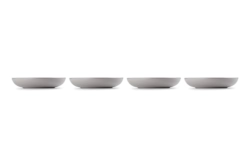 Le Creuset Stoneware Set of 4 Pasta Bowls, 8.5" Each, Oyster