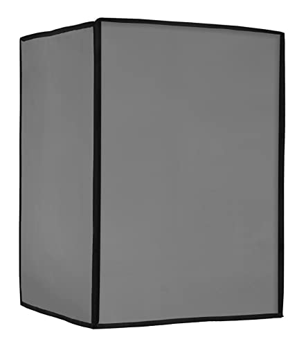 Amazon Brand - Umi. Dishwasher Cover Suitable for All Brands, IFB, Bosch, Siemens, LG, Samsung, Voltas, Godrej, Whirlpool of 12, 13, 14, and 15 Place Setting (63cms X 63cms X 81cms, Grey)