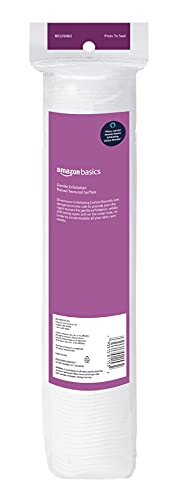 Amazon Basics Exfoliating Cotton Round, 100Ct, 6-Pack (Previously Solimo) #TOP2