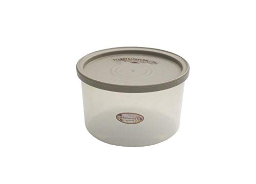 ウィルマックス エンバランス 鮮度保持容器 丸型 1400ml ジニアルベージュ 日本製 T12075