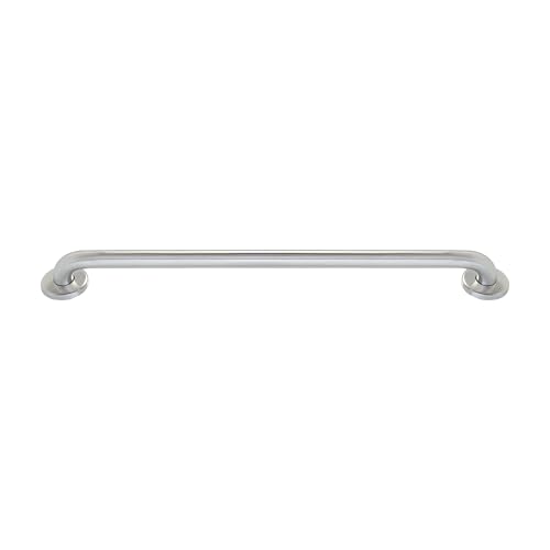 Grab Bar for Bathtub Shower - 1.5" Dia. / Stairs Bed Toilet Bathroom / Stand Assist & Safety Handrail / 304 Stainless Steel / Smooth Grip / 32"