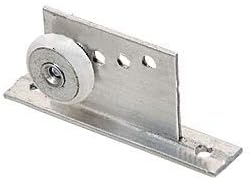 CRL 3/4" Oval Edge Nylon B.B. Sliding Shower Door Roller Assembly - Package