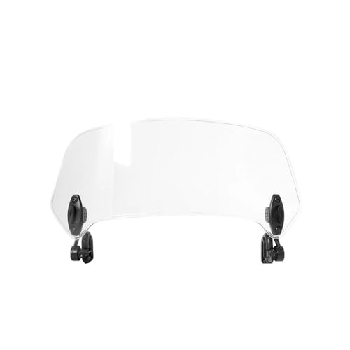 Déflecteur pare-brise de moto universel avec extension à clipser réglable