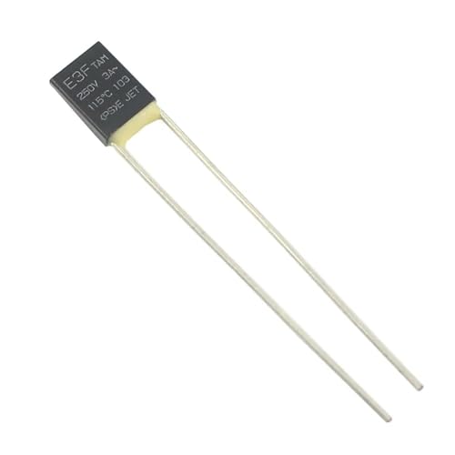 Fusible thermique E3F 115C résout les pannes de surchauffe 3A 250V 5pcs