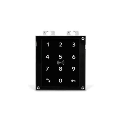 Axis 2N Telecommunications Teclado táctil y multilector RFID (125kHz, asegurado 13,56MHz, NFC)