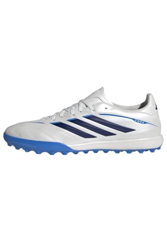 adidas Mixte Copa Pure Iv League Turf Football Shoes, Zero met./Dark Blue/Lucid Ray Blue, 45 1/3 EU