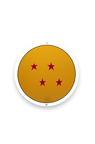 Teknofun - Licence Officiel Dragon Ball Z - Neon Mural LED Boule de Cristal 30 cm - Décoration Lumineuse - Fonctionne sur Secteur - pour Les Enfants et Adulte...