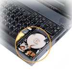 Disque dur interne 60 Go pour étendre le stockage d'un ordinateur portable Dell via caddy interne