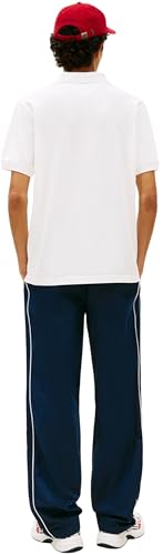 Tommy Jeans Herren Poloshirt Essential Regular Fit, Weiß (Ecru), M – Ansicht 3