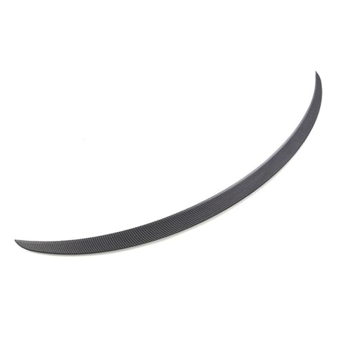 Séparateur lèvre aileron pour arrière aile Tesla Model Y look carbone mat