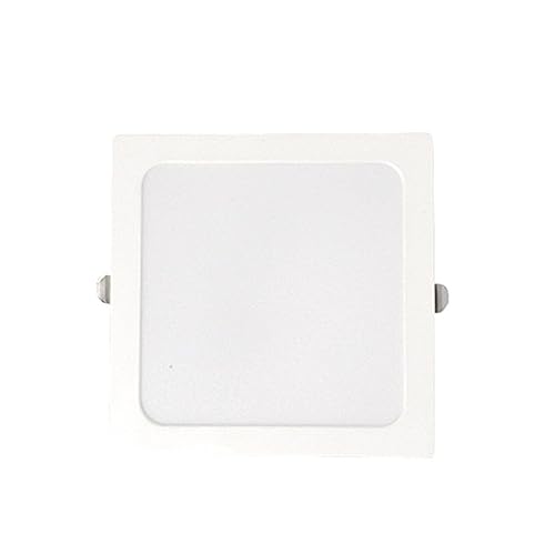GDBAGKDQK Lámpara de Panel Led cuadrado integrado, 12W/24W/30W, accesorio iluminación for sala estar y cocina moderna, foco luz descendente techo ultrafino Luces Brillantes