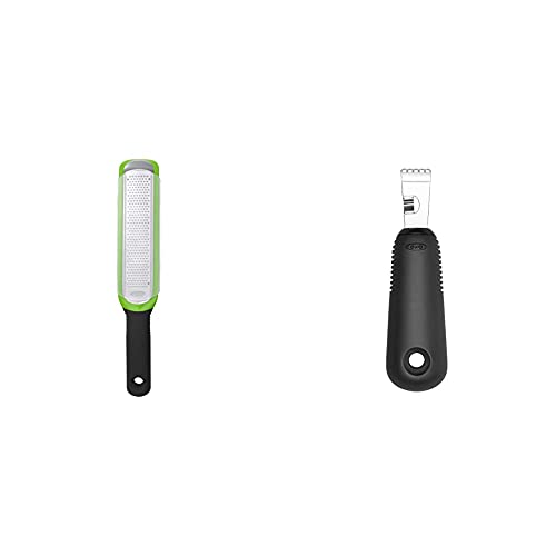 OXO Good Grips Etched Zester & Good Grips Citrus Zester with Channel Knife