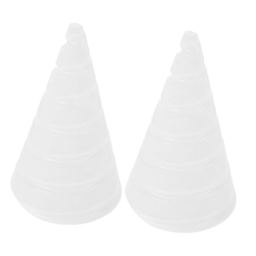 SUPVOX 2 Piezas Plantillas para Bobinado de Alambre Cobre Herramienta para Electrocultura Jardinería Soporte Seguro para Antenas para Plantas y Verduras