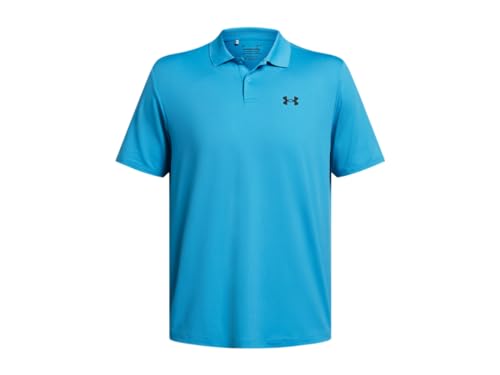 Under Armour Herren 3.0 UPF 40 Golf Polo - Capri/Schwarz - M