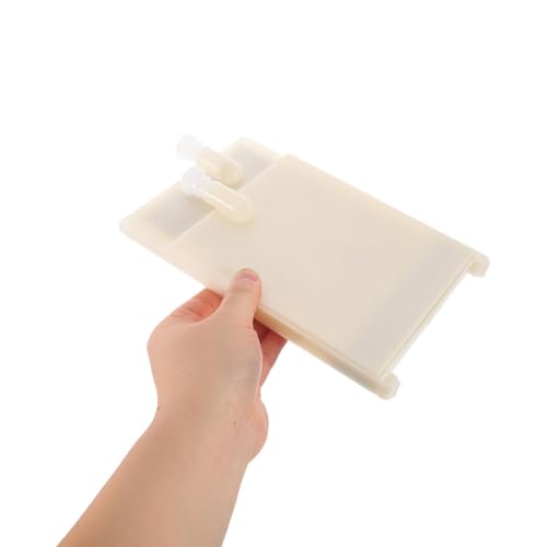 Plaque de buse rectangulaire solide Alipis beige contre les jets de douche bouchés