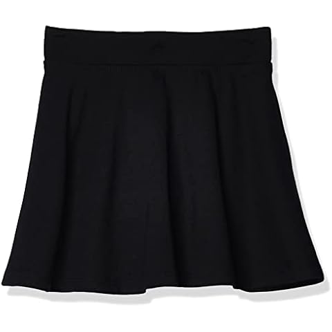 The Childrens Place Girls Uniform Ponte Knit Skort Black S (5/6) Cover