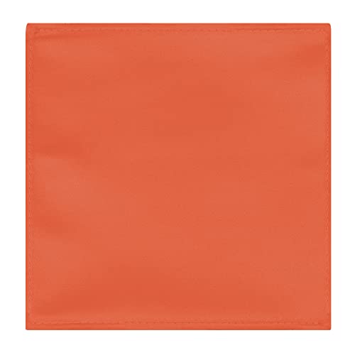 Image of Jacob Alexander Men's Pocket Square Solid Color Handkerchief
