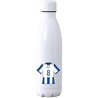 C&P Botella futbol personalizada, Botella de agua acero