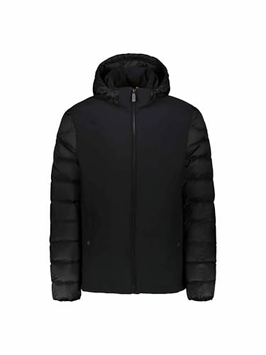 Doudounes Noir Ciesse Piumini veste d'hiver chaude rembourrée homme