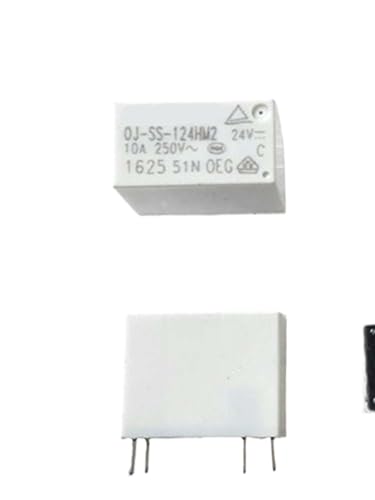 Relais 24V OJ-SS-124HM2 24VDC 10A pour circuit imprimé - Lot de 5 pièces