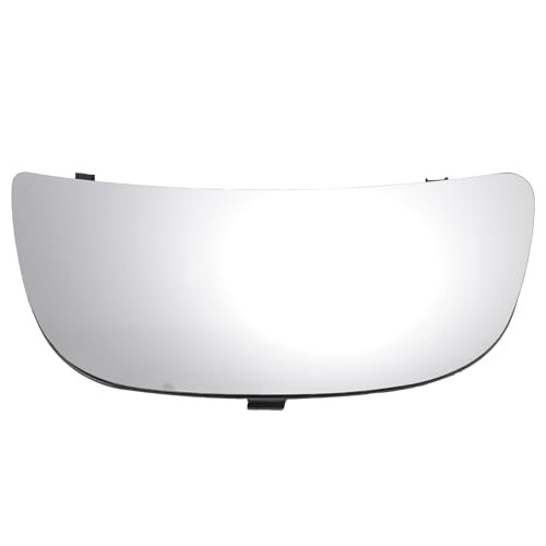 X AUTOHAUX Left Side Lower Part Door Wing Mirror Glass Replacement Convex Non-heated for OPEL VIVARO for RENAULT TRAFIC for VAUXHALL VIVARO 7701050269 9636600QAJ 4408325