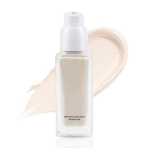 Boobeen Base Líquida de Maquillaje Maquillaje Cara Crema Hidratante Base de Maquillaje Contorno Correctora Larga Duración Nude