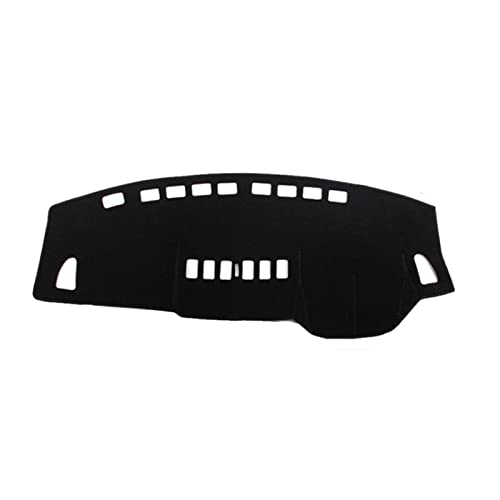Tapis de protection solaire anti-UV et anti-reflet pour Nissan Tiida Versa C11 bordure rouge