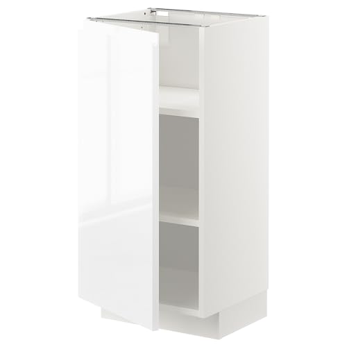 Meuble bas METOD étagères ProTuning blanc Voxtorp brillant rangement 40x37 - 2