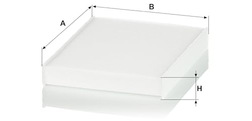 MANN-FILTER Cu 2433 Filtro Aria Cabina - Per Autovetture + Veicoli Commeriali - 2