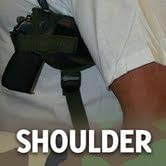 Shoulder Gun Holster, Fie Titan,cam , Law Enforcement, Security, Hunting, 200c