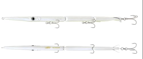 Stylo Jointed 255 blanc Marlin Blue de Montanari Marco Porto Corsini