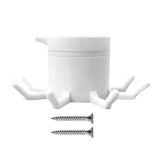 Genérico soporte para utensilios bajo armario – gancho de cocina giratorio, gancho giratorio bajo armario para paño de cocina, tabla de cortar, espátula, cuchara de baño