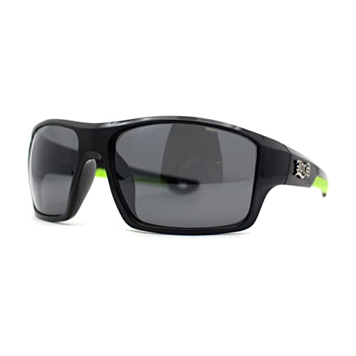 Locs Oversize Wrap Around Mens Biker Sunglasses2