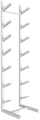 Multi-Sport Floor Stand Organizer - Free Standing Display Rack for Skateboards, Snowboards, Skis & Scooters - Versatile Storage Solution for All Your Sports Gear