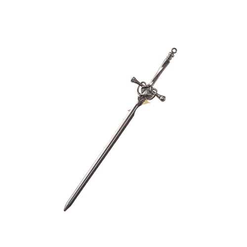 Épingle à cheveux épée avec fourchette robuste pour petits pains et chignons rebelles
