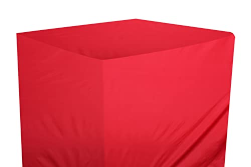 Image of The Furnishing Tree Air Cooler Cover compatible for Orient Electric Smartcool DX CP1601H 16 Ltr Medium Tower Cooler, Ployester, Red