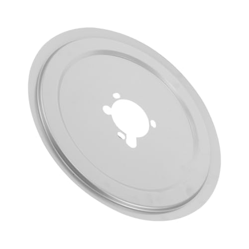 NUOBESTY Estante De La Estufa De Gas Bandeja Básico Sartenes Sartenes De Gas De La Estufa De La Accesorio Rango Cocina Almacenamiento Cacerola Durable Silver Acero Inoxidable