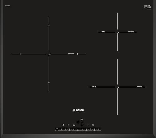 Bosch Serie 6 PIJ651FC1E - Placa de inducción, 60 cm, 17 niveles de potencia, 3...