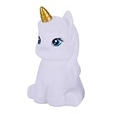 Fundoo 8 Inch Large Unicorn LED Night Light for Kids, Portable USB Rechargeable 7-Color Touch Contro