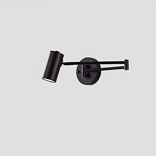 Brazo de columpio minimalista luces de pared ajustables LED para iluminación interior