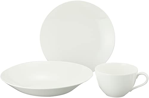 NARUMI(ナルミ) 【オンライン限定】 食器セット ホワイトコレクション 1人用 3ピース スターターセット 電子レンジ温め 食洗機対応 51326-23357