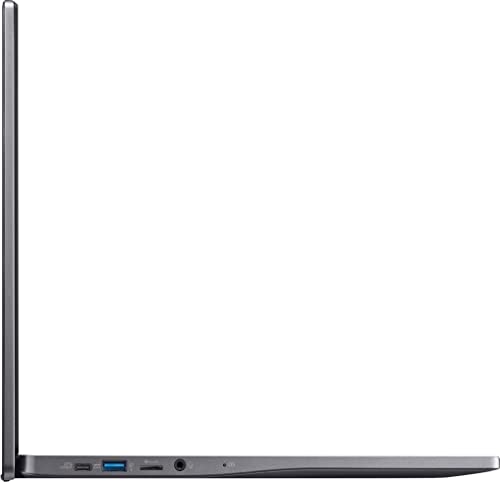 Image of acer 2023 Chromebook 17.3''FHD IPS Touchscreen Light Laptop,4-Core Intel Pentium N6000(Upto 3.3GHz),8GB RAM,64GB eMMC,UHD,WiFi 6,10+ Hour Battery,Chrome OS,w /MarxsolCables,Titanium Gray